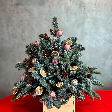 Новогодняя елочка "Зимние узоры" - фото 3