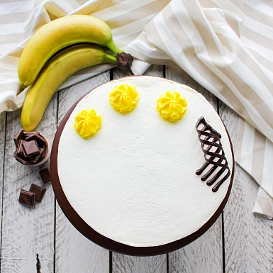 Торт "Шоколадно-банановый" S - фото 2