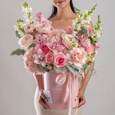 Композиция из гортензий “Леди совершенство” - фото 3