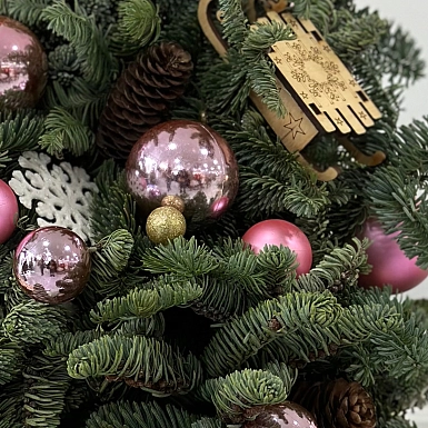 Новогодняя елочка "Winter lace" - фото 7