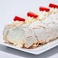 Рулет "Меренговый с клубникой" (600 г) - фото 3