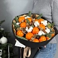 Новогодний букет "Мандариновая сказка" - фото 3