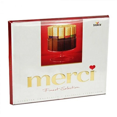 Набор конфет "Merci" 250 г. - фото 1