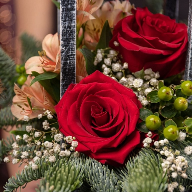 Новогодняя композиция "Shine" - фото 5