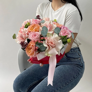 Композиция в коробке сердце "Империя чувств" - фото 1