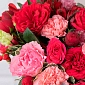 Композиция из пионовидных роз "Вечная любовь" - фото 6