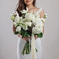 Букет невесты "Белое счастье" - фото 3