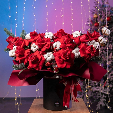 Новогодняя коробка "Зимняя вишня" - фото 6