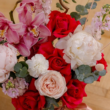 Композиция с орхидеей "Аурика" - фото 5