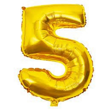 Воздушный фольгированный шар "Цифра" - фото 1