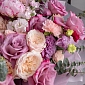 Букет из гортензии и пионов "Виолетта" - фото 5