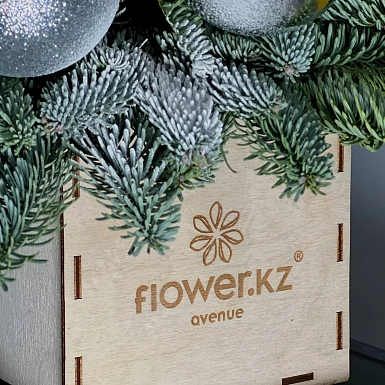 Новогодняя елочка "Winter luxe" - фото 4