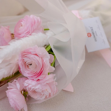 Букет из ранункулюсов "Ника" - фото 3