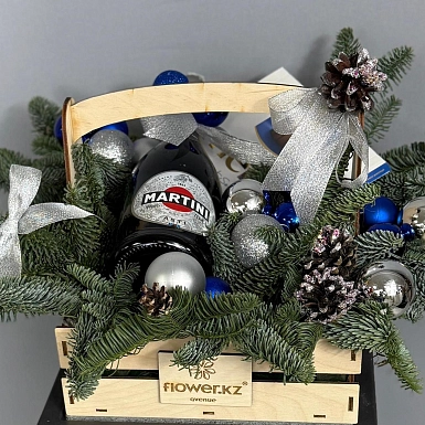 Новогодняя композиция "Holiday Vibes" - фото 4