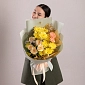 Букет из роз и хризантем "Yellow dream" - фото 1