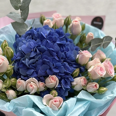 Букет из гортензии "Амели" - фото 3