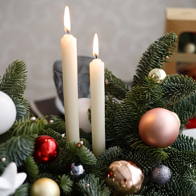 Новогодняя композиция "Романтик" - фото 3