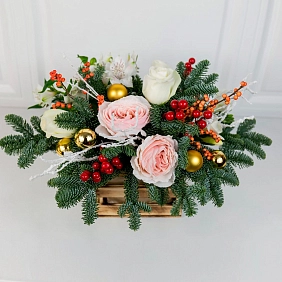 Новогодняя композиция "Зимний сон"