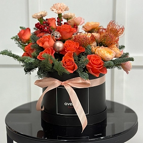 Зимняя композиция "Лесной эльф"