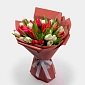 Букет из разноцветных тюльпанов "Spring" S - фото 1