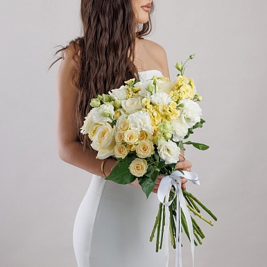 Букет невесты "Золотое чувство" - фото 2