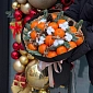 Новогодний букет "Мандариновая сказка" - фото 2