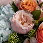 Композиция из роз и гортензии "Лунная соната" S - фото 6