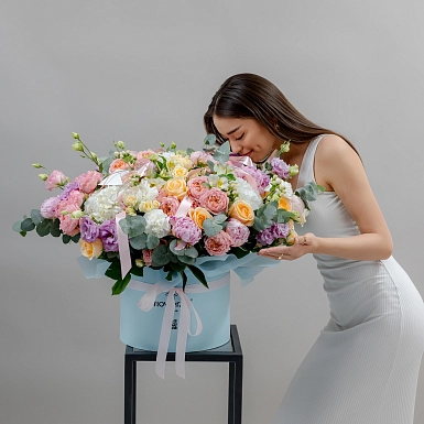 Композиция с пионами "Jolie" - фото 5