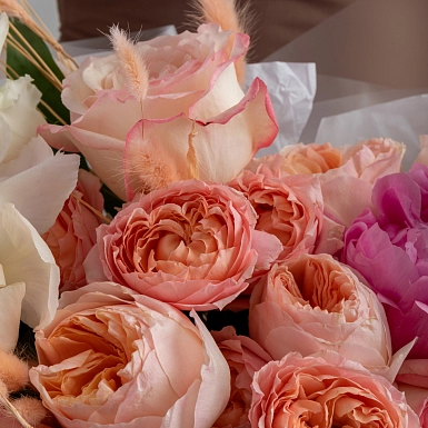 Букет с пионами "Dolce Vita" - фото 5