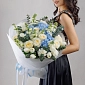 Букет из гортензий и тюльпанов "Ясмин" - фото 3