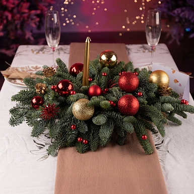 Новогодняя композиция "Forest" - фото 1