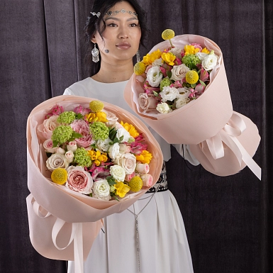 Сет из 2-х букетов "Smile" - фото 5