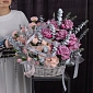 Корзина из роз и кустовых роз "Оазис красоты" - фото 2
