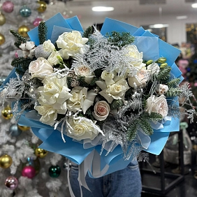 Зимний букет "Winter fashion"