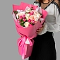 Букет из пионовидных роз "Лапочка" S - фото 3