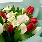 Букет из тюльпанов и фрезий "Маргарита" S - фото 5